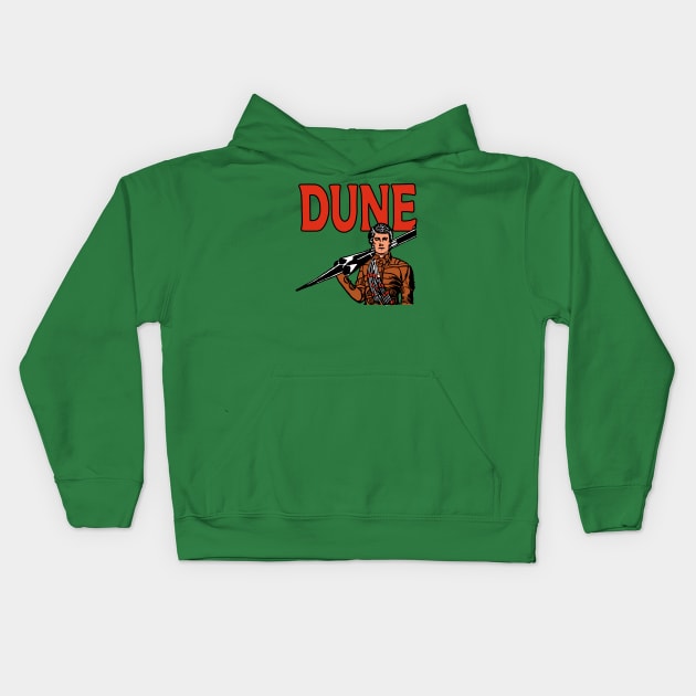 Dune | Frank Herbert | David Lynch | Kyle MacLachlan Kids Hoodie by japonesvoador